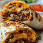 Nacho Cheese Beef Wrap Recipe