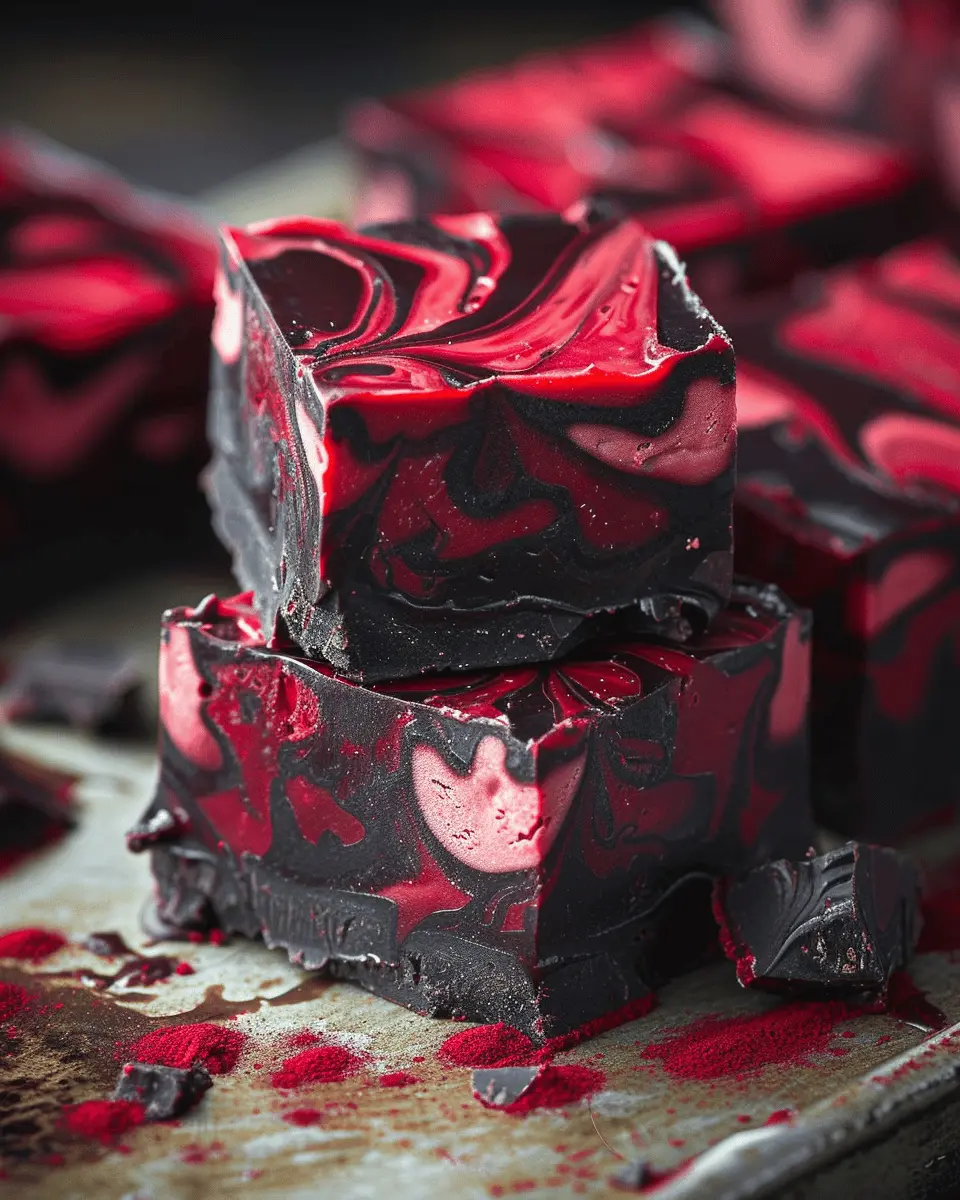 Halloween Vampire Fudge