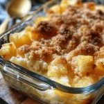 Pineapple Cream Cheese Cobbler