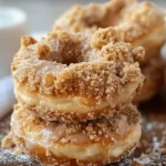 Easy Baked Apple Crumb Donuts