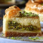 Baklava Pistachio Cheesecake
