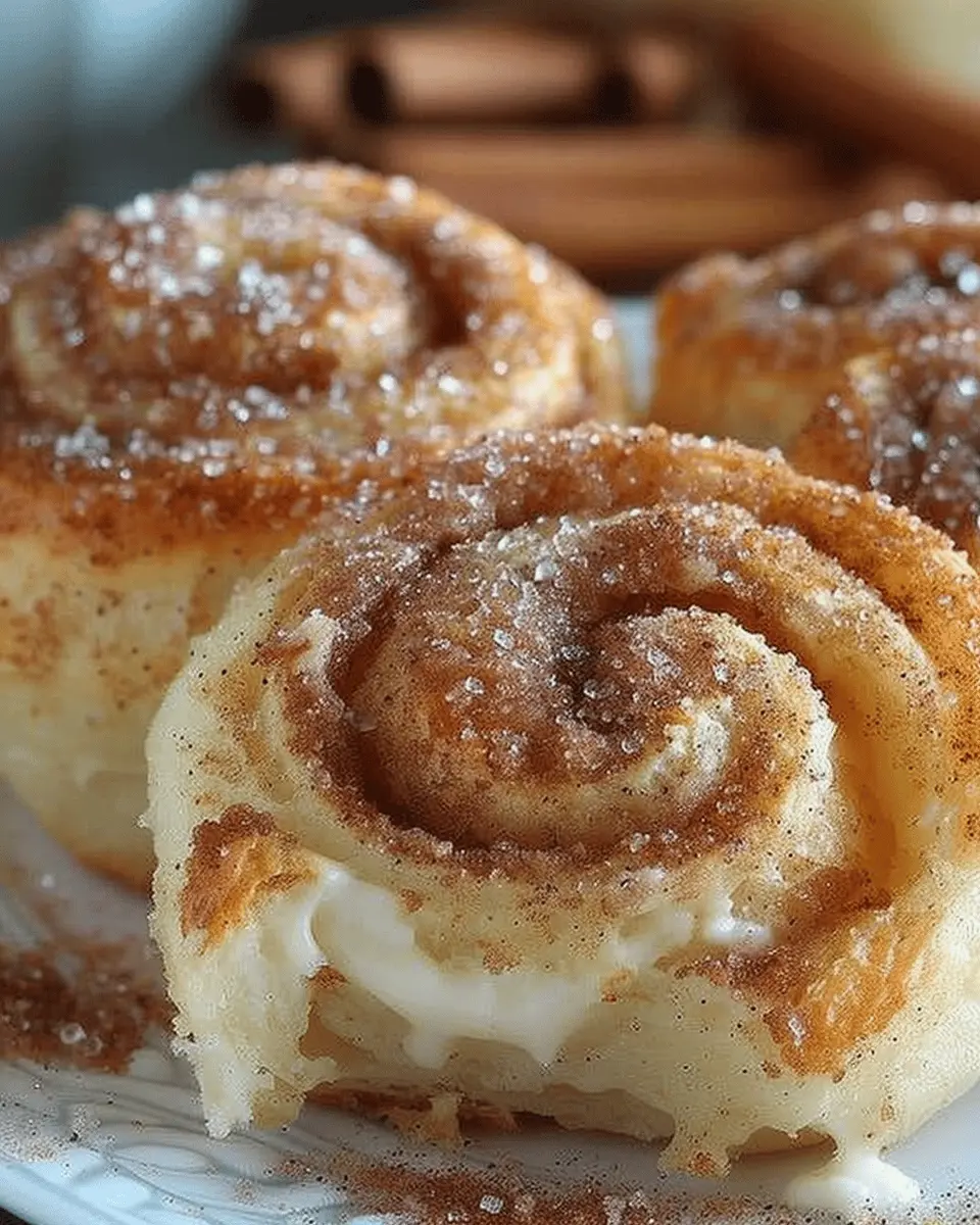 Cinnamon Sugar Cream Cheese Rolls