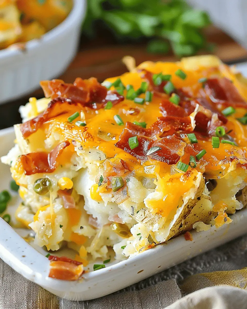 Twice Baked Potato Casserole