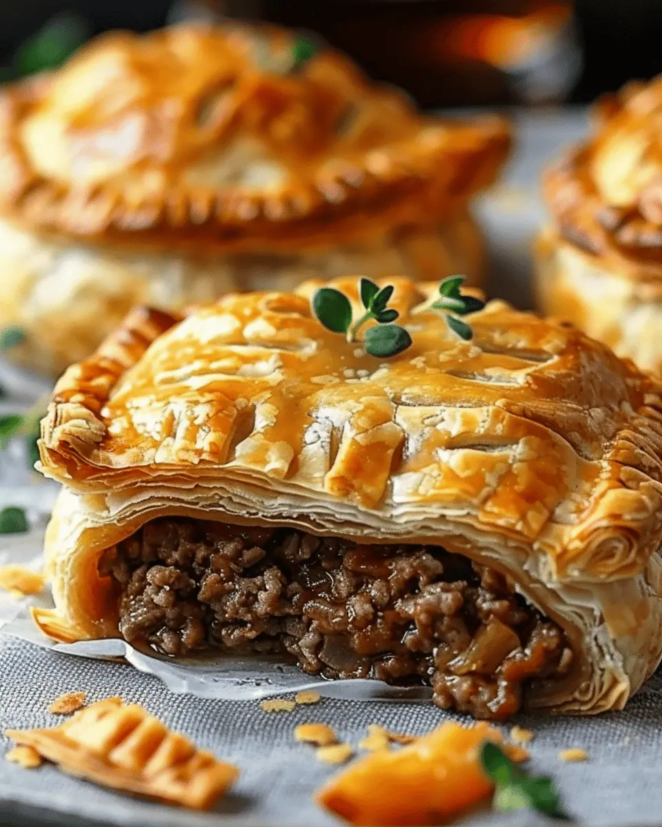 Crispy Meat Pies
