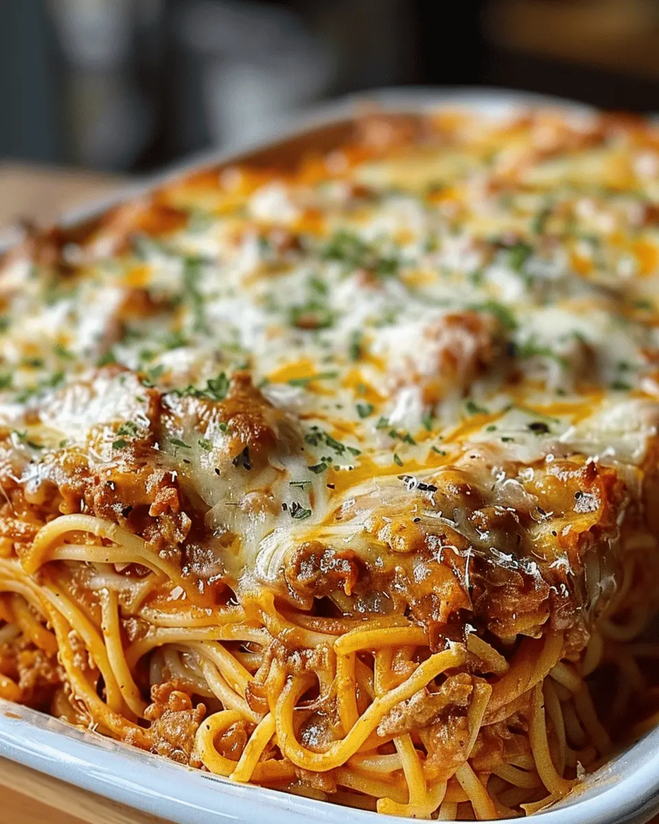 Million Dollar Spaghetti Casserole