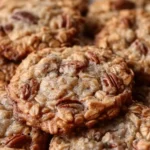 Bakery-Style Pecan Pie Oatmeal Cookies