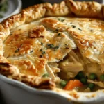 Golden Chicken Pot Pie with Buttery Crust