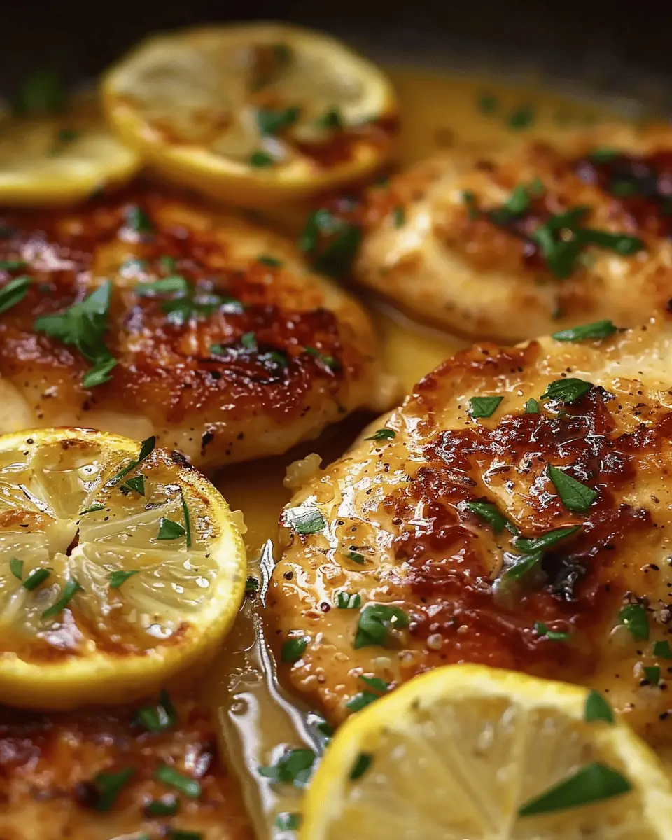 Lemon Butter Chicken Francese