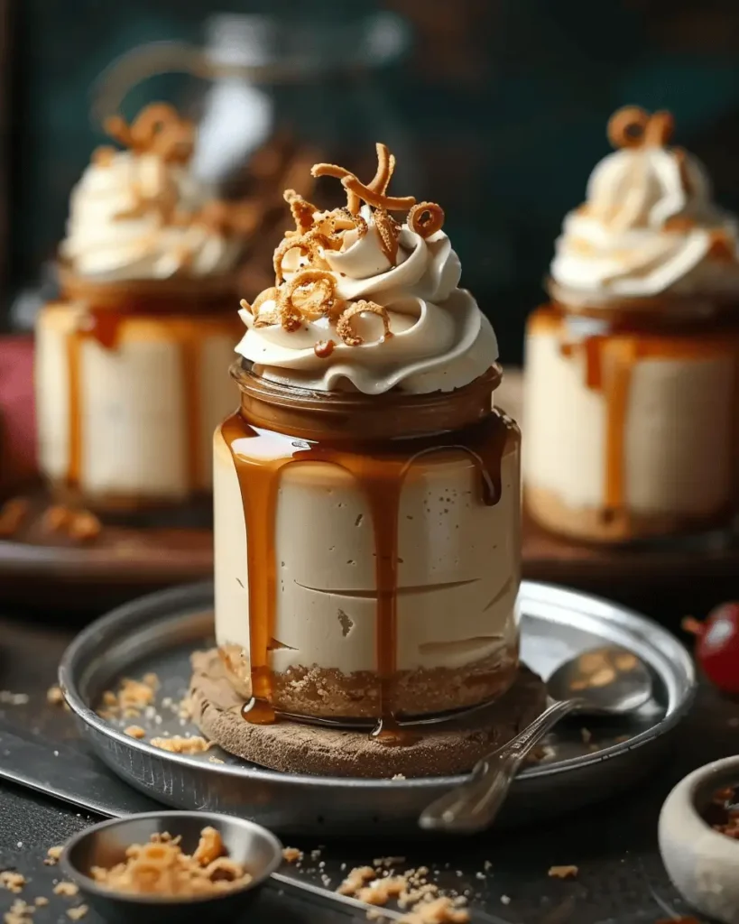 Harry Potter Butterbeer Cheesecake Jars