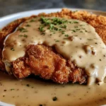 Crispy Buttermilk Chicken Fried Steak with Country Gravy