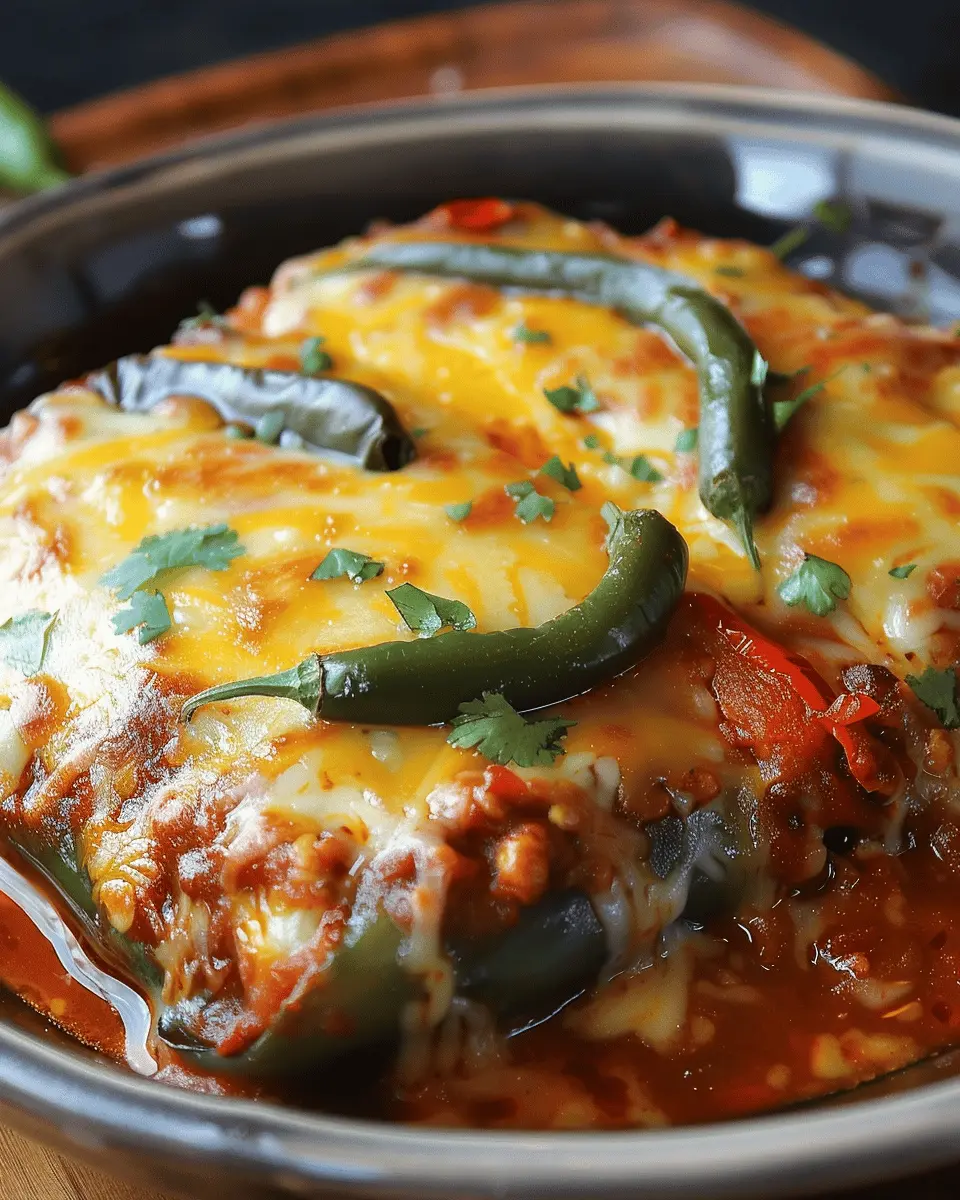 Baked Chili Rellenos