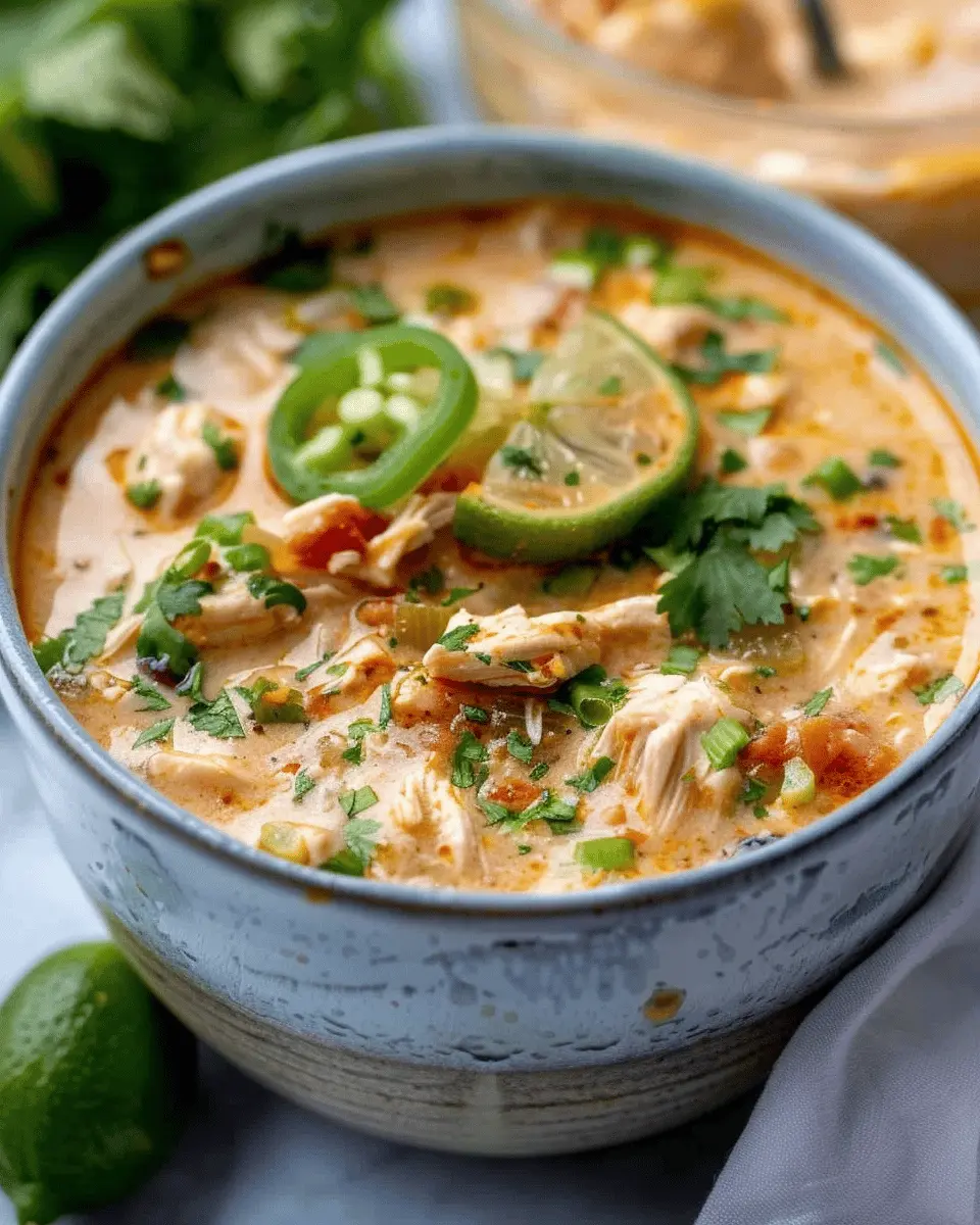Cajun White Chicken Chili