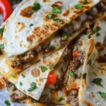 Philly Cheesesteak Quesadillas