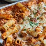 Cheesy Baked Rigatoni