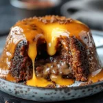 Cheeseburger Lava Cake (Molten Melt Bomb)