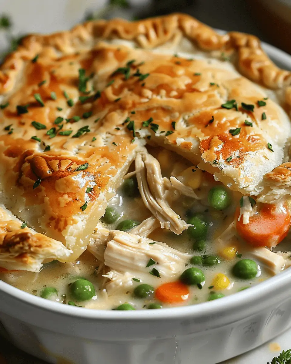 Crock Pot Chicken Pot Pie