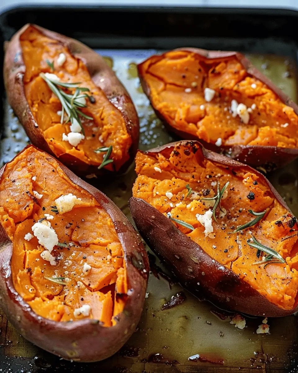 Easy Baked Sweet Potato