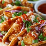 Crispy Chicken Wonton Tacos