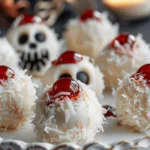 Halloween Coconut Kiss of Death Bites