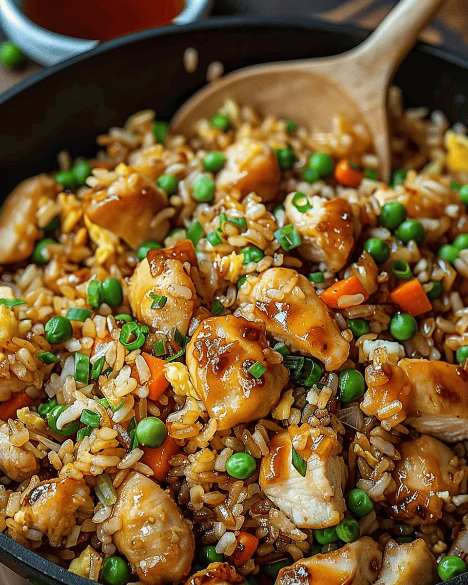 Bang Bang Chicken Fried Rice
