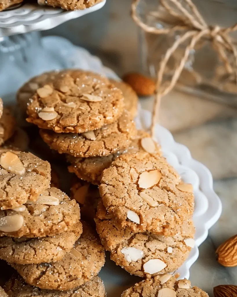Mandelspekulatius (Almond Spice Cookies)