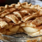 Snickerdoodle Cream Cheese Apple Pie