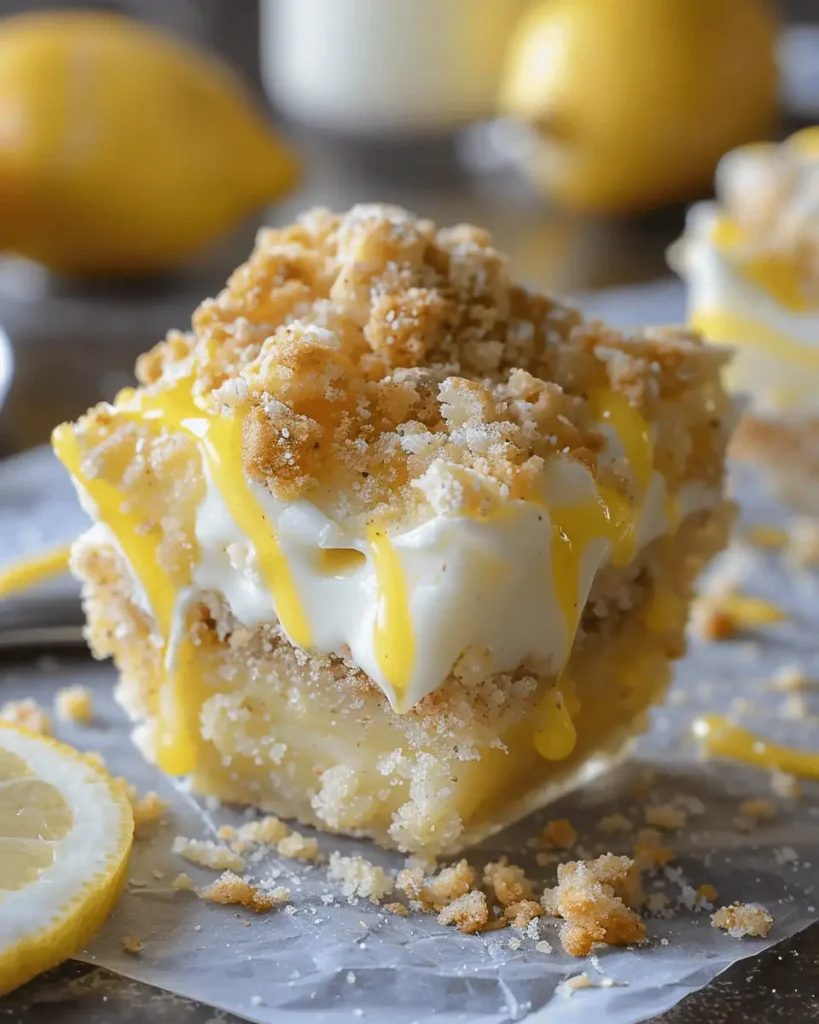 Sugar Cookie Lemonade Crumble