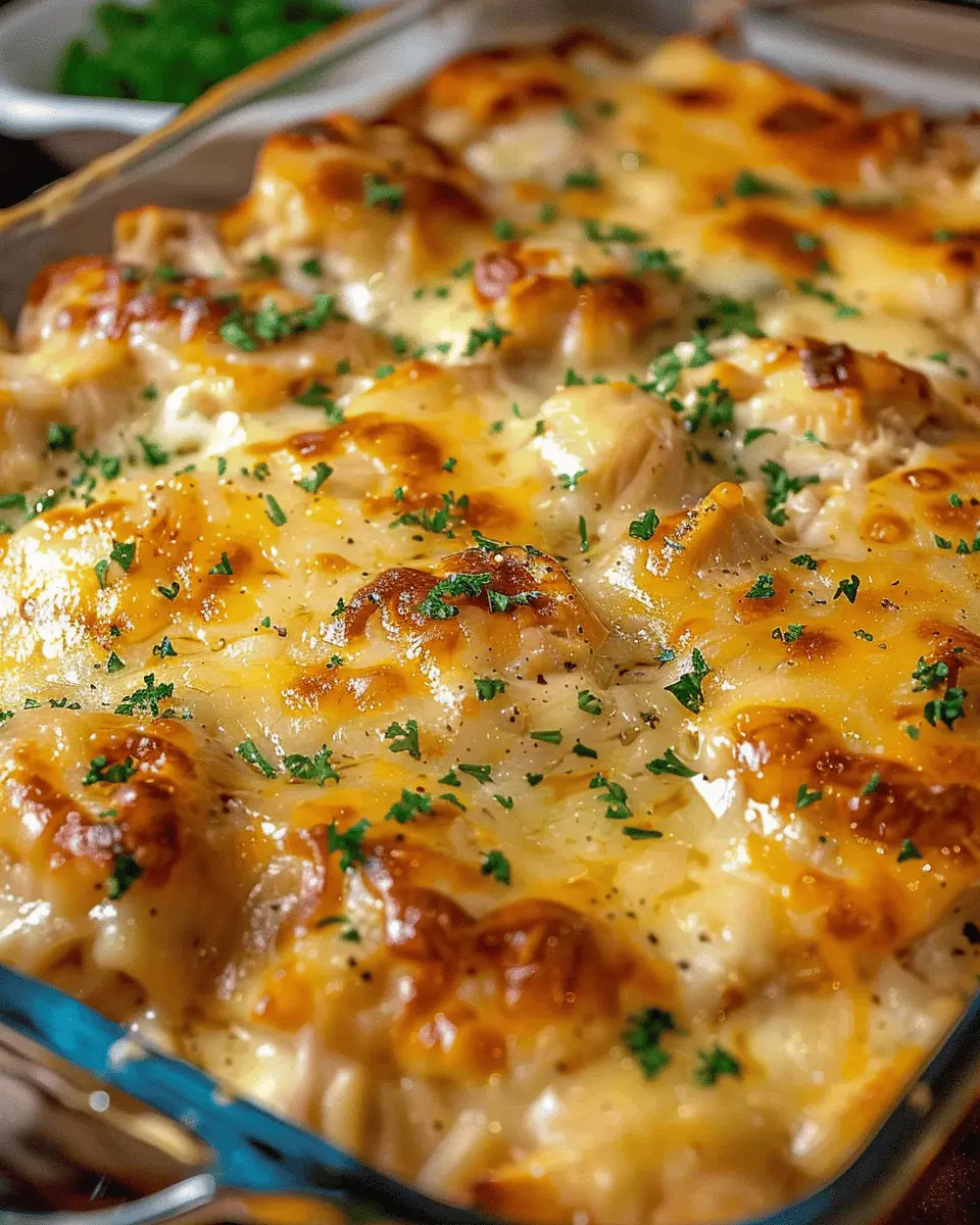 Cheesy Chicken Gloria Casserole