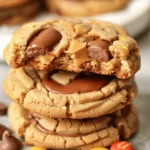 Triple Reese’s Peanut Butter Cookies