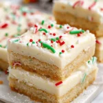 Christmas Sugar Cookie Bars