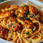 Cowboy Butter Chicken Linguine