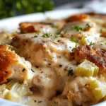 CHICKEN & DRESSING CASSEROLE