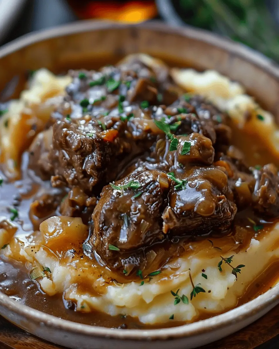 Hearty Beef and Mash