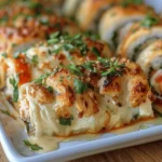 Cheesy Chicken Veggie Rolls
