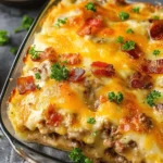 Bacon Cheeseburger Casserole