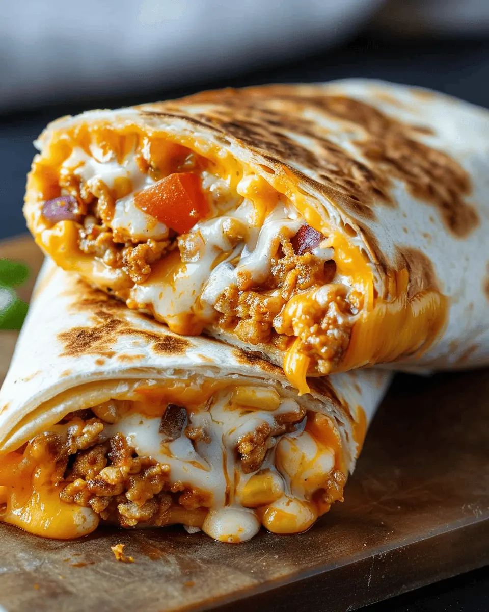 Grilled Cheese Burrito Recipe