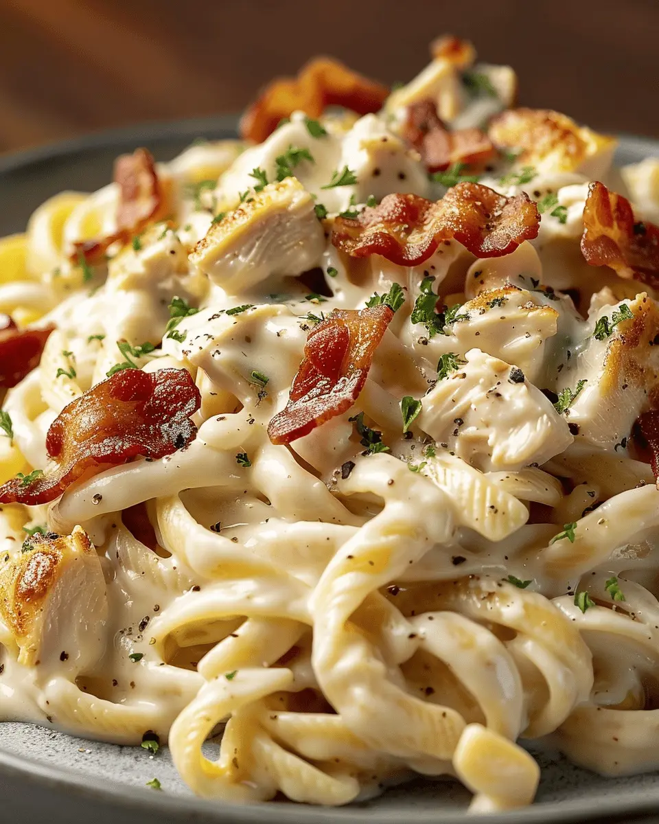 Chicken Bacon Ranch Pasta