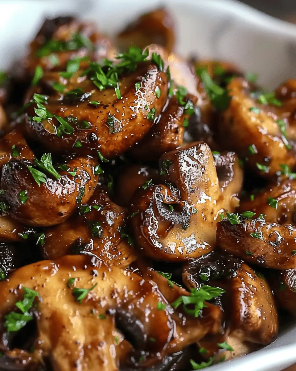 Savory Texas Roadhouse Mushrooms