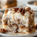 Butter Pecan Praline Poke Cake