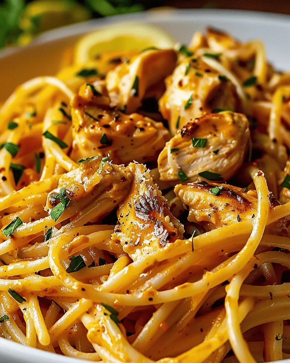 Cowboy Butter Chicken Linguine