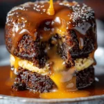 Cheeseburger Lava Cake (Molten Melt Bomb)