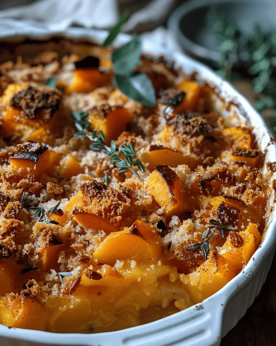 Butternut Squash Apple Bake