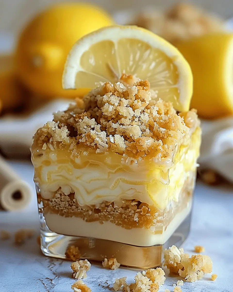 Irresistibly Sweet Sugar Cookie Lemonade Crumble