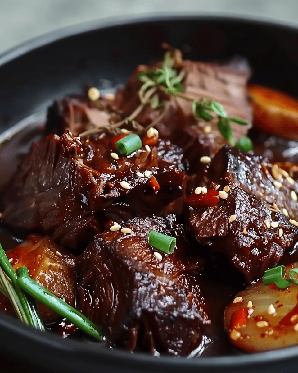 Korean-Style Gochujang Pot Roast