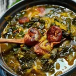 Gumbo greens with cabbage