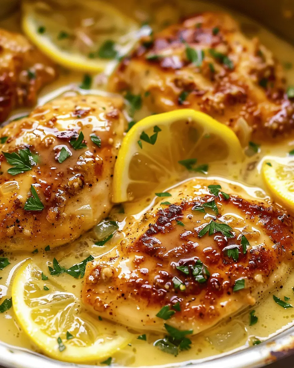 Lemon Butter Chicken Francese