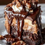 Chocolate Turtle Cake