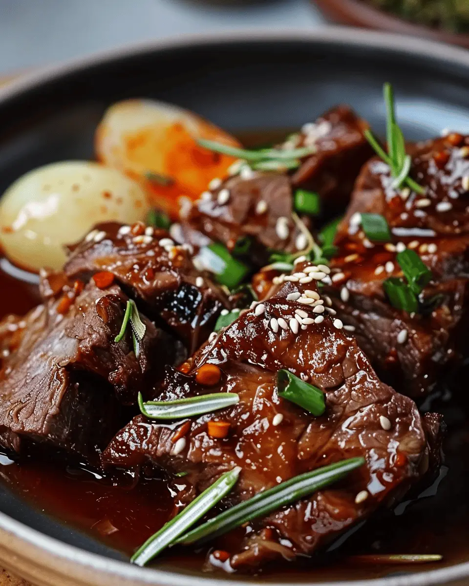 Korean-Style Gochujang Pot Roast