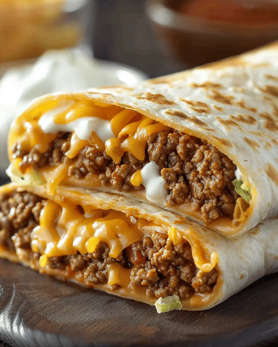 Taco Bell Beefy Melt Burrito