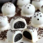 In honor of National Dessert Day...Ghost Oreo Truffles